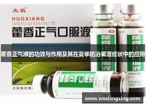 藿香正气液的功效与作用及其在夏季防治暑湿症状中的应用